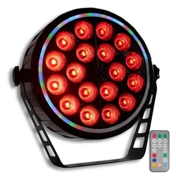 LIGHT4ME RING PAR 18 RGBW - Σκηνικός προβολέας PAR LED με εφέ δακτυλίου