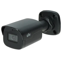 Uniview IPC2125SB-ADF28KM-I0-BLACK 5MP LightHunter Fixed Bullet IP Camera, 2.8 mm