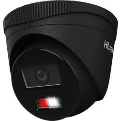 HiLook IPC-T260HA-LU Black Dome IP Camera — 6MP Smart Hybrid Light