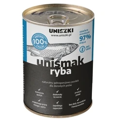 UNISZKI UNIsmak Fish - Wet Dog Food - 400 g
