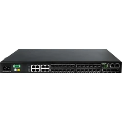DCN S5750E-28F-SI-D network switch Managed L2/L3 Gigabit Ethernet (10/100/1000) 1U Black