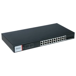 Hikvision DS-3T1528HP-SI-24P4F Managed Gigabit PoE Network Switch (24x RJ45 PoE + 4x SFP)