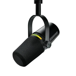 Shure MV7+-K - Lecture/vocal microphone with XLR/USB-C connector, Black