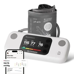 Withings BPM Vision (WPM07-08-all-Int) — Έξυπνο αυτόματο πιεσόμετρο βραχίονα (έως 8 χρήστες)