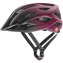 Ποδηλατικό κράνος uvex i-vo 2 MIPS 56–60 cm cranberry/black matt