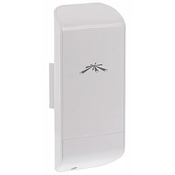 Ubiquiti NanoStation M2 (locoM2) 150 Mbit/s 2.4 GHz Outdoor CPE, White, Passive PoE
