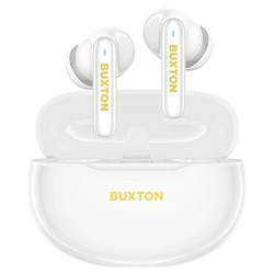 Buxton BTW 7200 White Tuya - Ασύρματα in-ear ακουστικά με θήκη φόρτισης, λευκό