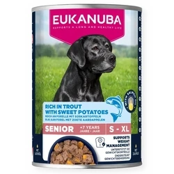 EUKANUBA Life Care Senior Rich in Trout με γλυκοπατάτες - Υγρή τροφή για σκύλους 400 g