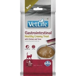 FARMINA Vet Life Γαστρεντερική Κρέμα για Γάτες με Κοτόπουλο & Τόνο 4x15g