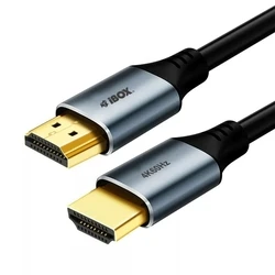 iBox HDMI 2.0 Premium High Speed Cable 10 m - 4K 60Hz - Silver