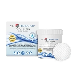 JM SANTE Vet Protector Eyes Clean - Μαντηλάκια ματιών για κατοικίδια, 50 τεμ.