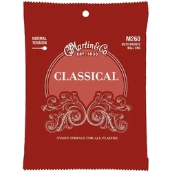 Martin M260 Κλασικές χορδές Κιθάρας Κανονική Τάση (28-43) - Σετ 6 τεμαχίων