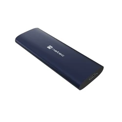 NATEC RHINO M.2 NVME LITE Εξωτερική Θήκη SSD USB-C 3.2 Gen 2 (Steel Navy)