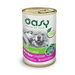 OASY One Protein Adult Medium/Large Αγριόχοιρος - Υγρή Τροφή για Σκύλους 400 g