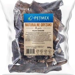 PETMEX Αρνίσιοι Πνεύμονες για Σκύλους Mono 500g