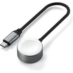 Satechi ST‑QCAWM Φορτιστής Smartwatch Ασύρματος USB Λευκό / Γκρι