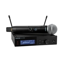 Shure SLXD24+E/58-G65 Ψηφιακό Ασύρματο Σύστημα με Χειρολαβή Μικρόφωνο (470-606 MHz)