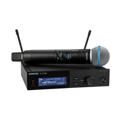 Shure SLXD24+E/B58-G65 Ψηφιακό Ασύρματο Σύστημα με Χειρολαβή/Μικρόφωνο (470–606 MHz)