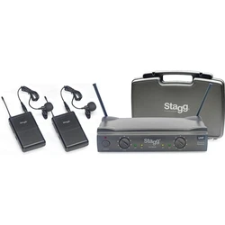 Stagg SUW 50 LL FH EU Ασύρματο UHF σύστημα μικροφώνου - Μαύρο