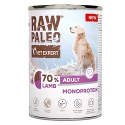 VETEXPERT Raw Paleo Μονόπρωτη Αρνί - Υγρή Τροφή για Σκύλους 400g