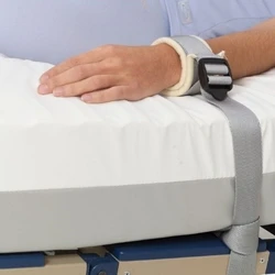 Ιμάντας καρπού για στερέωση σε κρεβάτι - One Size - Γκρι