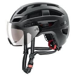 UVEX Finale Visor Bike Helmet 56-61 cm Black Matt