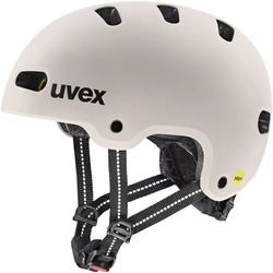 UVEX Kid 4 Style MIPS kids cycling helmet - Warm Grey Matt (55-58 cm)
