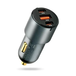 Φορτιστής Αυτοκινήτου everActive CC-40Q USB QC3.0 + 2x USB-C PD 60W