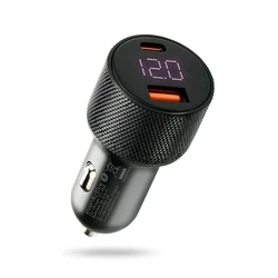 Φορτιστής Αυτοκινήτου everActive CC-50Q USB-A QC3.0 + USB-C PD 75W
