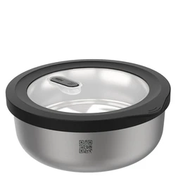 Gefu Δοχείο Φαγητού Inox Γκρι 2lt (G-12773)