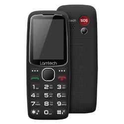 Κινητό Τηλέφωνο Lamtech 2.4' GR DUAL SIM TINY L II Black