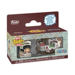 Funko Bitty Pop! Rides: One Piece - Monkey D. Luffy & Thousand Sunny Vinyl Figure (Bitty Pop! Rides)