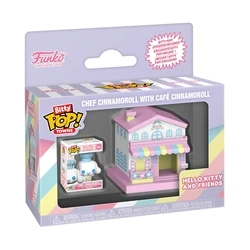 Funko Bitty Pop! Town — Sanrio Cinnamoroll with Café Cinnamoroll (Chef Cinnamoroll) Vinyl Figure