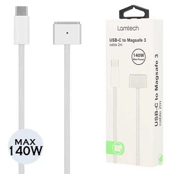 Καλώδιο USB Lamtech USB-C TO MAGSAFE 3 MAX 140W 2M