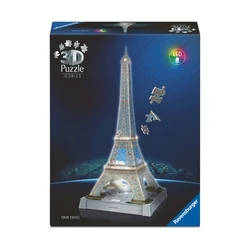 Ravensburger 3D Puzzle Eiffel Tower Night Edition 216 Pieces