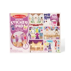 Arts and Crafts Melissa and Doug Reusable Sticker Pad Vehicles