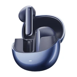 Bluetooth Handsfree Qcy AilyBuds Pro Semi-Ear ANC TWS Blue 6 mic & A.I. Noise Cancel. A.I. Audio Ultra HD Multi-point