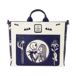 Loungefly Disney The Nightmare Before Christmas - Jack Skellington & Sally Night Sky Μετατρέψιμο Σακίδιο & Τσάντα Χειρός (WDTB3488)