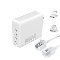 4Smarts Φορτιστής LADEGER GAN Flex Pro 200W 4 USB C Wei Travel Edition