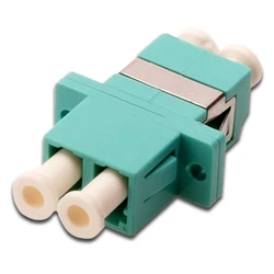 Digitus Coupler Duplex LC to LC MM OM3 Aqua Ceramic Sleeve