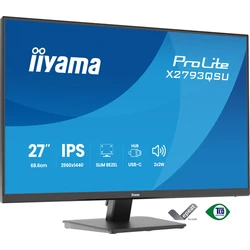 IIYAMA CONSIGNMENT Οθόνη Υπολογιστή 27IN IPS 4 SIDE SLIM BEZEL 2560X1440 QHD 1MS MPRT 350CD M
