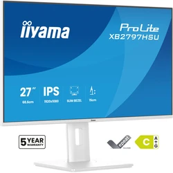 IIYAMA Οθόνη Υπολογιστή 27IN WHITE IPS PANEL 4 SIDE SLIM BEZEL 1920X1080 120HZ EYECOM