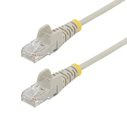 StarTech Δίκτυο Καλώδιο Patch Cat6 Gray Slim Snagless RJ45 UTP 25cm