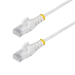 StarTech Καλώδιο Δικτύου Slim Cat6 UTP Patch Cable 25 cm Λευκό