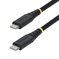 USB C Charging Cable StarTech 2m Rugged USB 2.0 PD Charger Cord