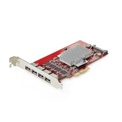 StarTech Κάρτα Επέκτασης USB A 10Gbps PCIe 4 Θυρών