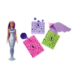 Mattel Barbie Κούκλα Mermaid Series Color Reveal με 6 Έκπληξεις