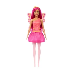 Mattel Barbie Fairy Ballerina – Pink Dress & Fuchsia/Purple Hair Doll (JKB63)