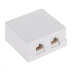Εξωτερική Πρίζα Δικτύου UTPx2 Cat5