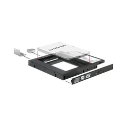 Πλαίσιο Για Σκληρούς Δίσκους Delock 5 25 SATA HDD